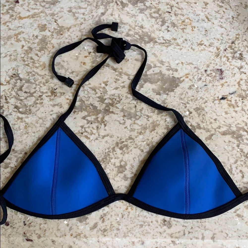 TRIANGL bikini top-cobalt blue SMALL
